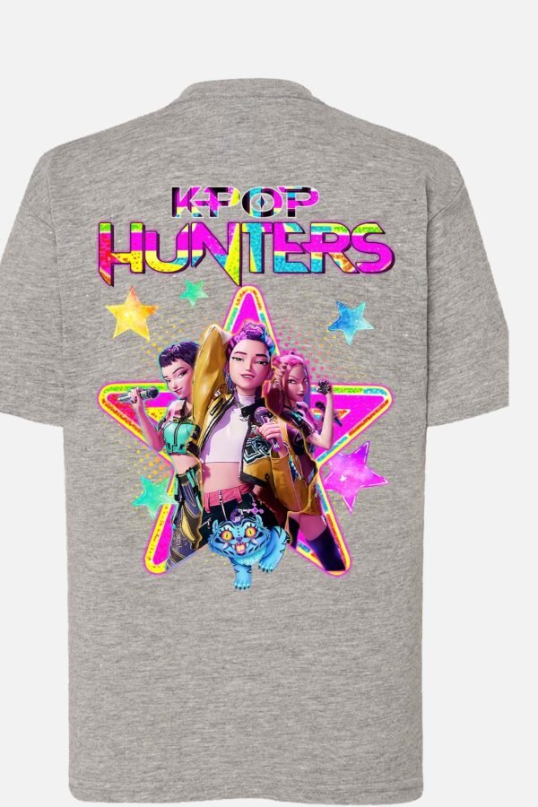 T-shirt Col Rond Fille - Kpop hunters