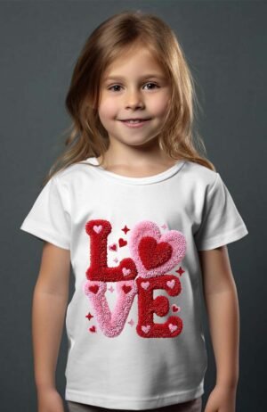 Latch love – Tshirt Fille – Blanc