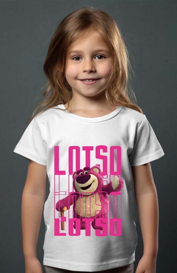 T-shirt Col Rond Fille - Lotso multi