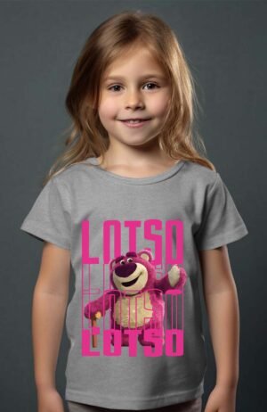 Lotso Multi – Tshirt Fille – Gris