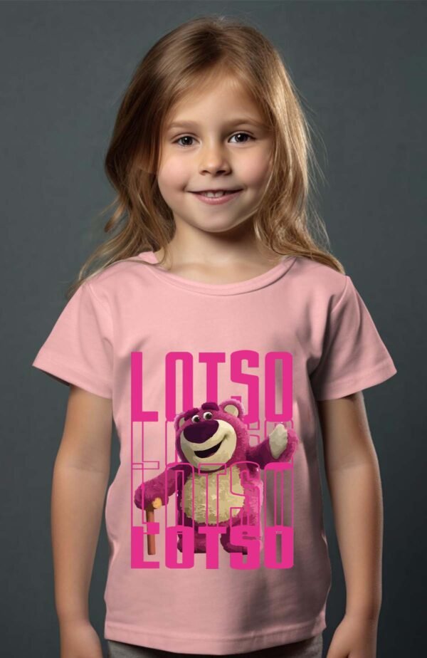 T-shirt Col Rond Fille - Lotso multi