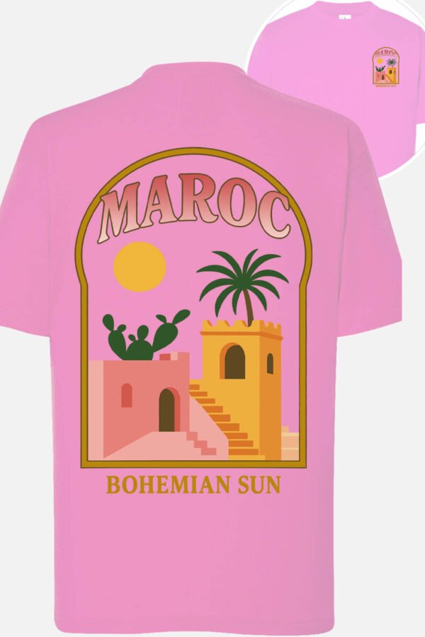 T-shirt Col Rond Fille - Maroc bohemian