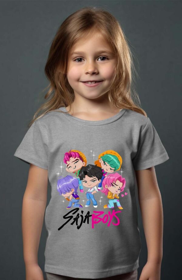 T-shirt Col Rond Fille - Mini saja boys