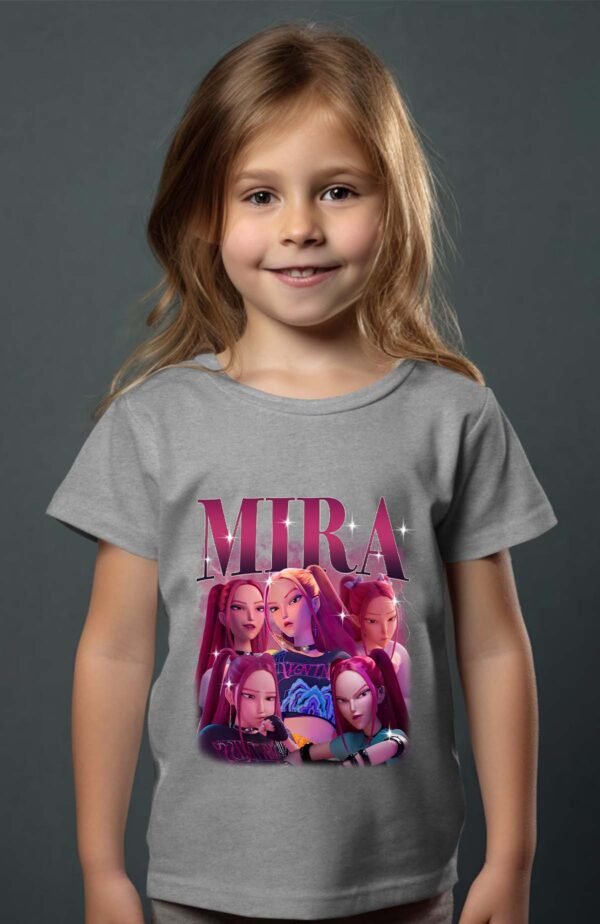 T-shirt Col Rond Fille - Mira bootleg