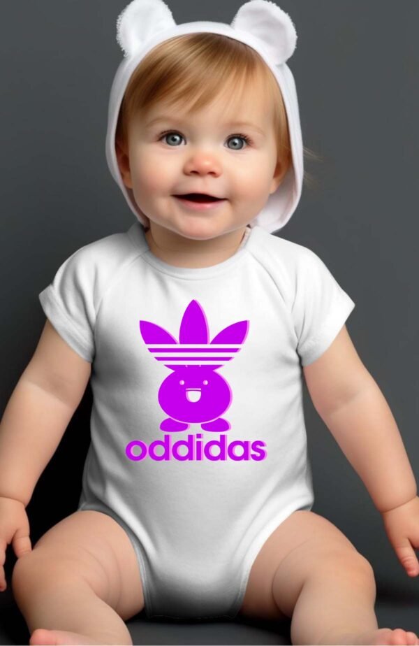 Oddidas rose - Body Bébé Fille