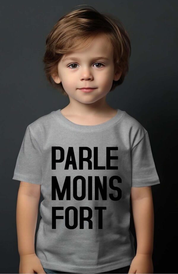 T-shirt Garçon en Gros | Parle moins fort