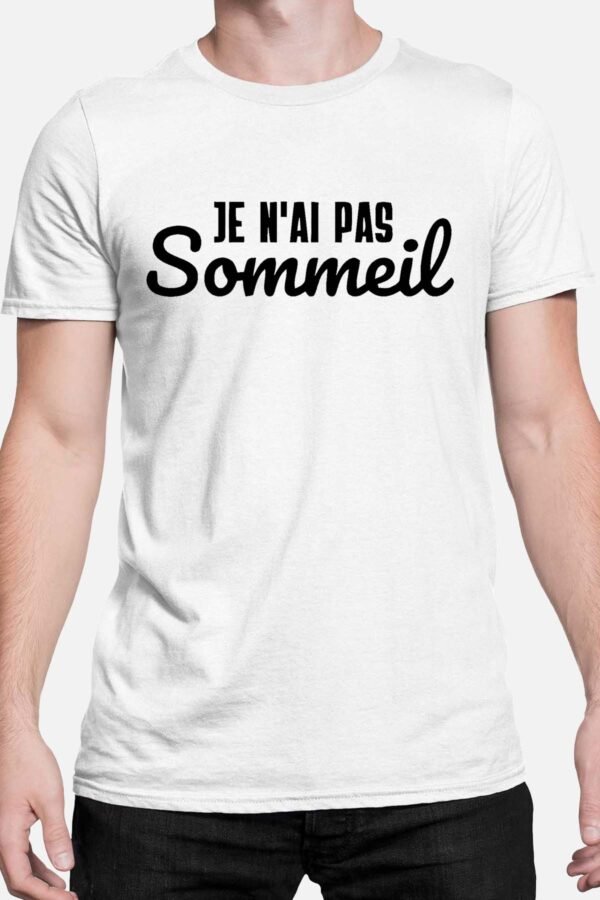 Je n'ai pas sommeil - Tshirt Homme