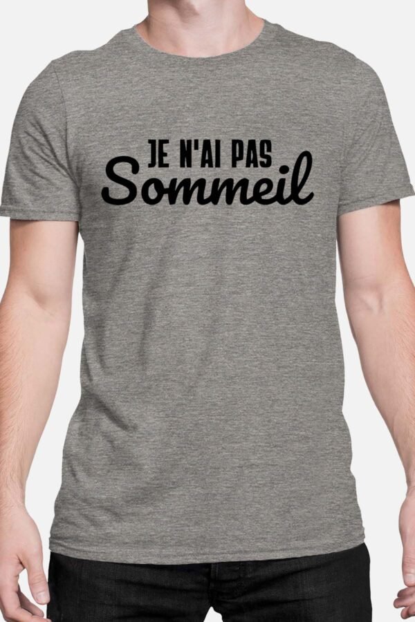 Je n'ai pas sommeil - Tshirt Homme