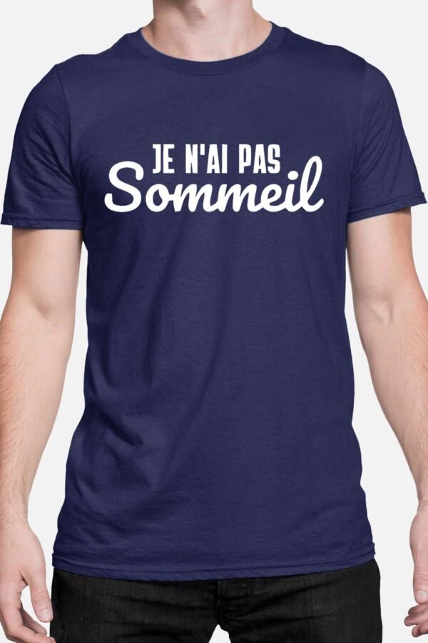 Je n'ai pas sommeil - Tshirt Homme