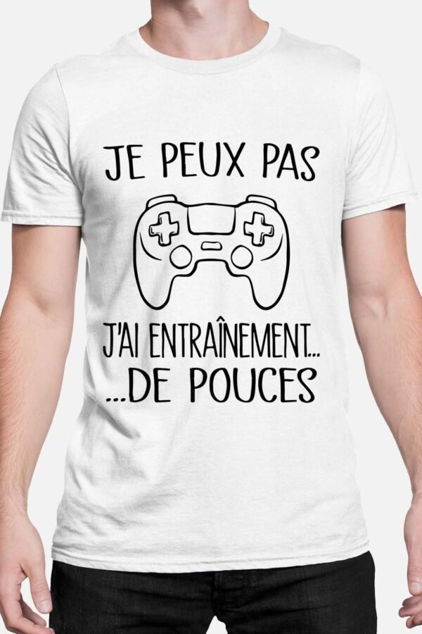 Je peux pas j'ai entraînement de pouces - Tshirt Homme