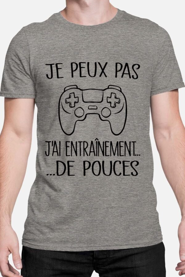 Je peux pas j'ai entraînement de pouces - Tshirt Homme