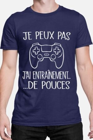 Je peux pas j'ai entraînement de pouces - Tshirt Homme