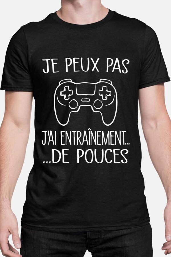 Je peux pas j'ai entraînement de pouces - Tshirt Homme