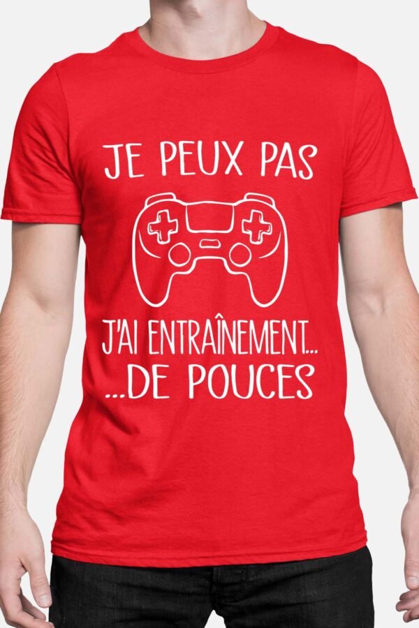 Je peux pas j'ai entraînement de pouces - Tshirt Homme