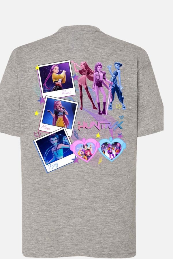 T-shirt Col Rond Fille - Polaroïd huntrix