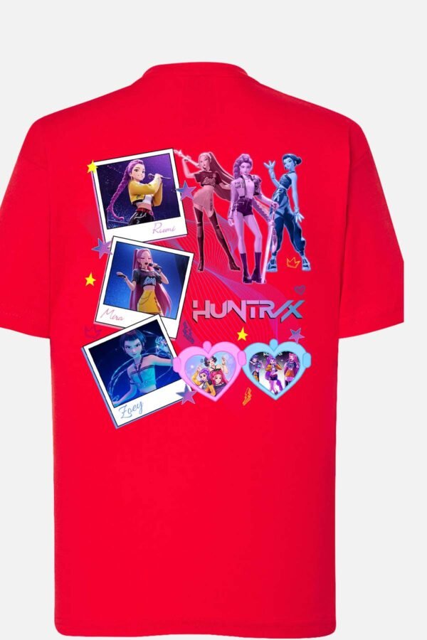 T-shirt Col Rond Fille - Polaroïd huntrix