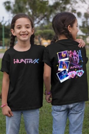 T-shirt Col Rond Fille - Polaroïd huntrix