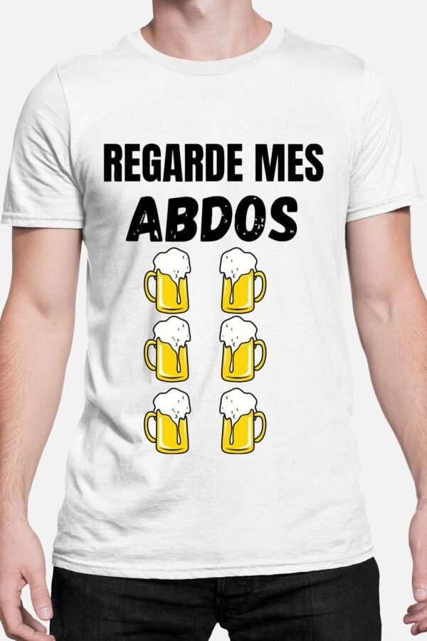 Regarde mes abdos - Tshirt Homme