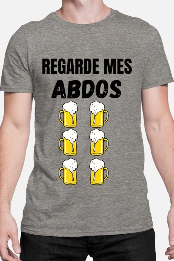 Regarde mes abdos - Tshirt Homme