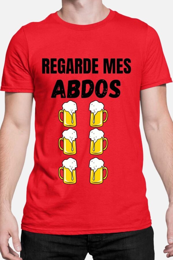 Regarde mes abdos - Tshirt Homme