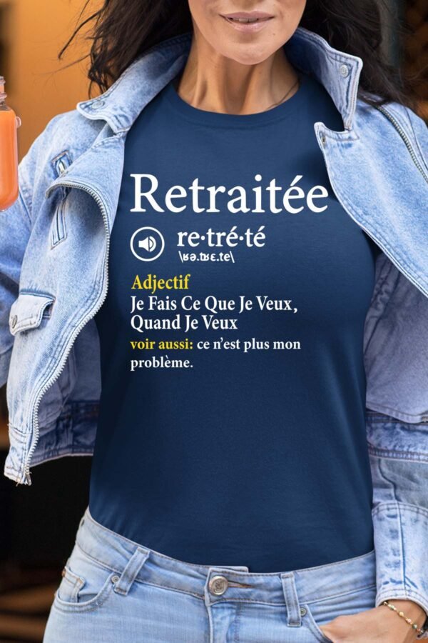 Retraitée def femme - Tshirt Femme
