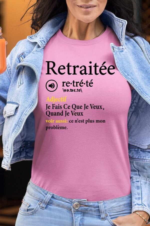 Retraitée def femme - Tshirt Femme