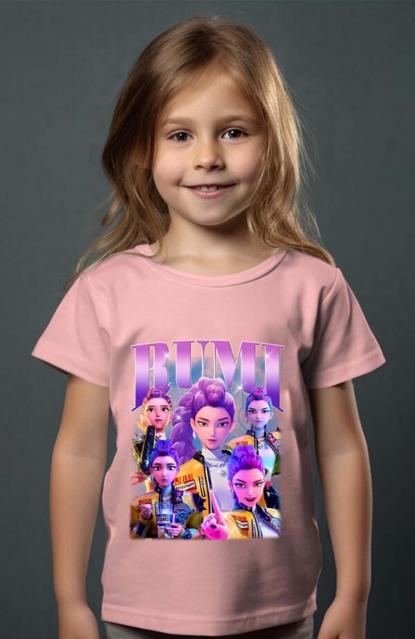 T-shirt Col Rond Fille - Rumi bootleg