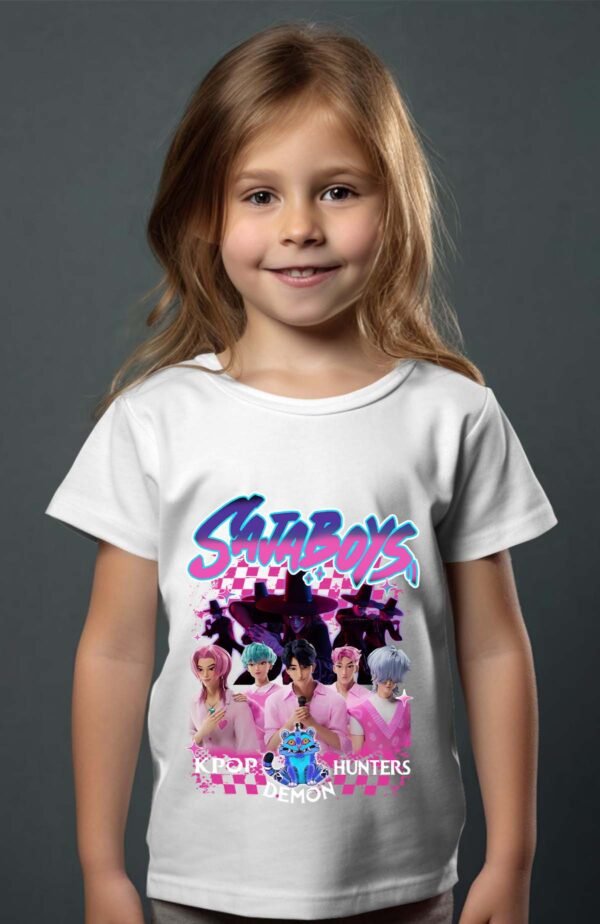 T-shirt Col Rond Fille - Saja boys hunters