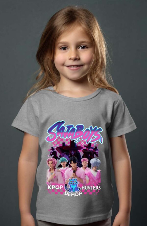 T-shirt Col Rond Fille - Saja boys hunters