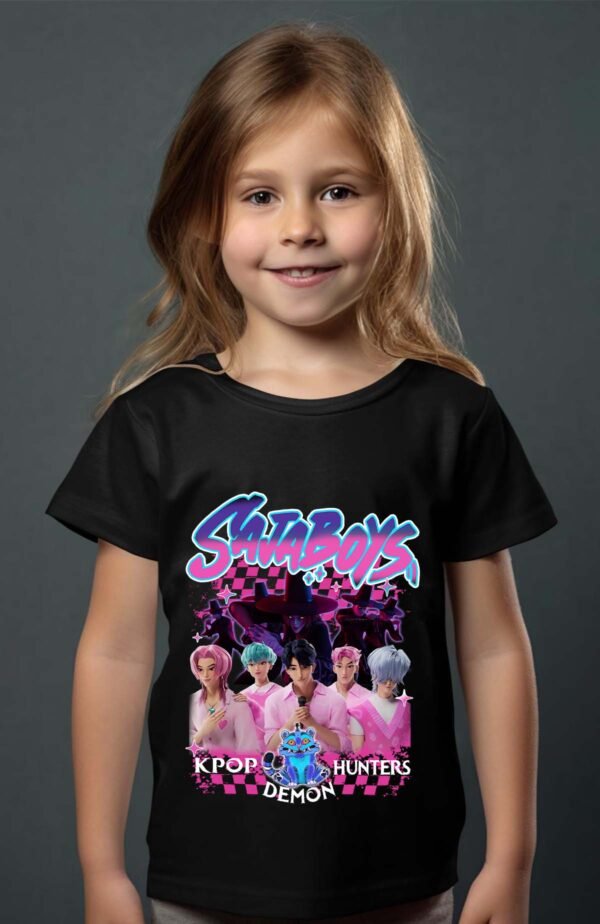 T-shirt Col Rond Fille - Saja boys hunters