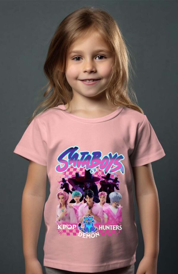 T-shirt Col Rond Fille - Saja boys hunters