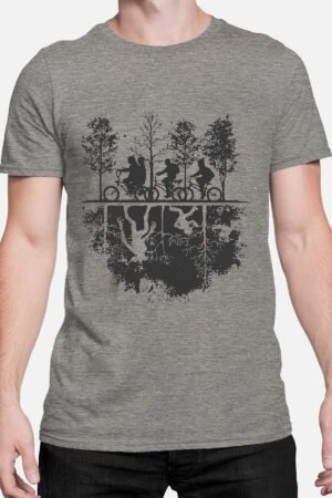 Stranger ombre gris - Tshirt Homme