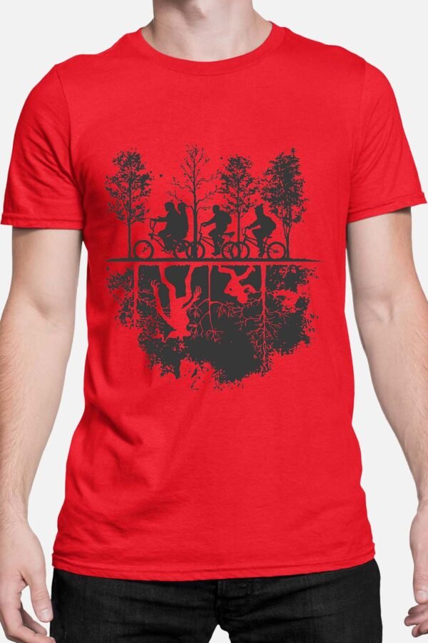 Stranger ombre gris - Tshirt Homme