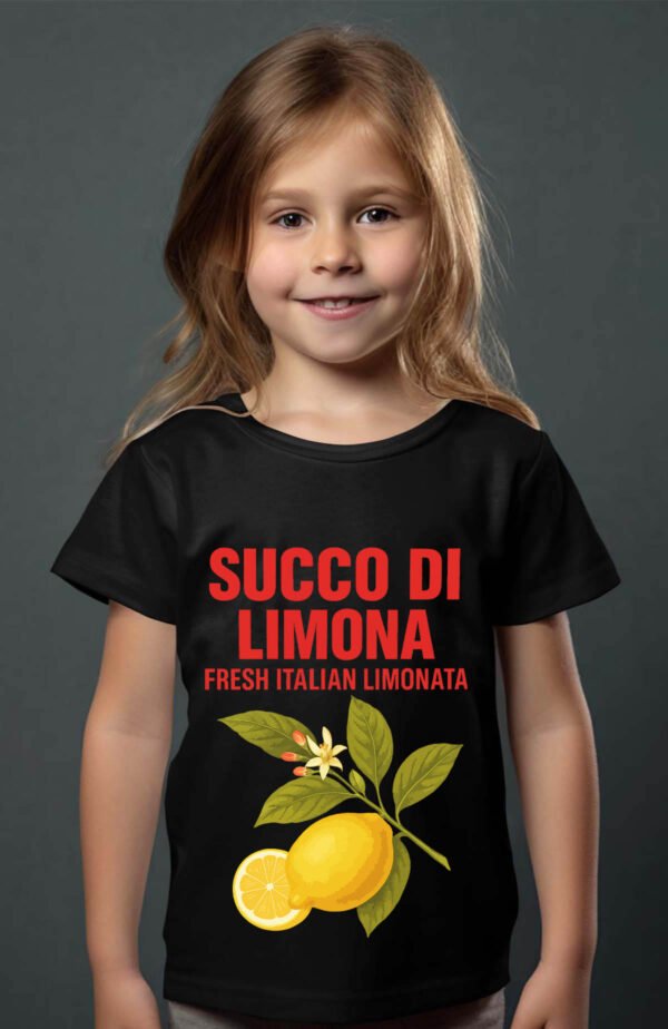 T-shirt Col Rond Fille - Succo di limona