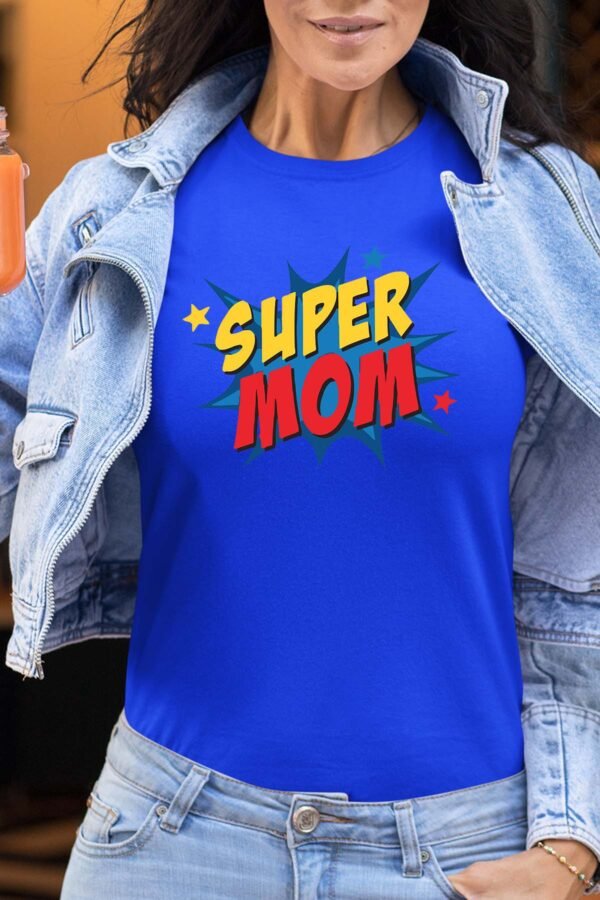 Super mom pop - Tshirt Femme