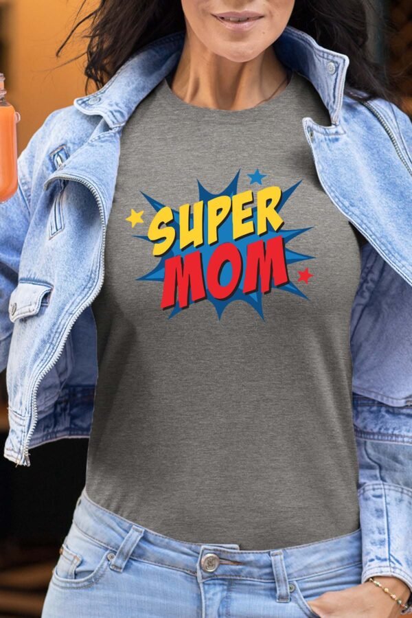 Super mom pop - Tshirt Femme