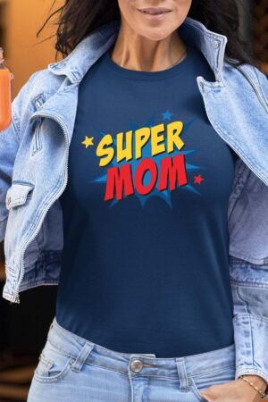 Super mom pop - Tshirt Femme