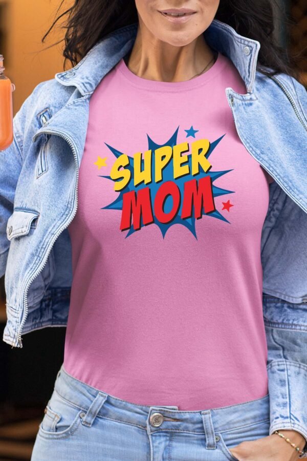 Super mom pop - Tshirt Femme
