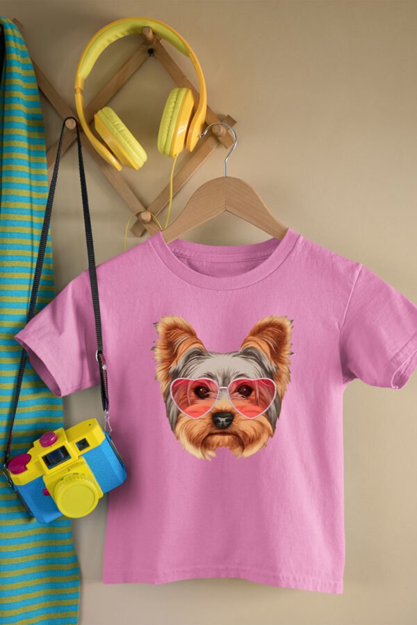 T-shirt Col Rond Fille - Yorkshire lunette
