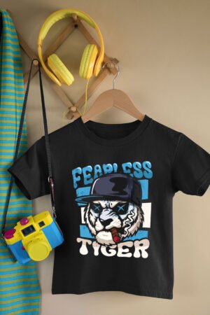 T-shirt Garçon en Gros | Fearless tiger