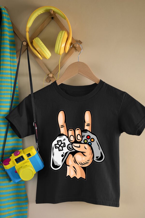 T-shirt Garçon en Gros | Main manette gamer