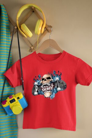 T-shirt Garçon en Gros | Rock skull skate