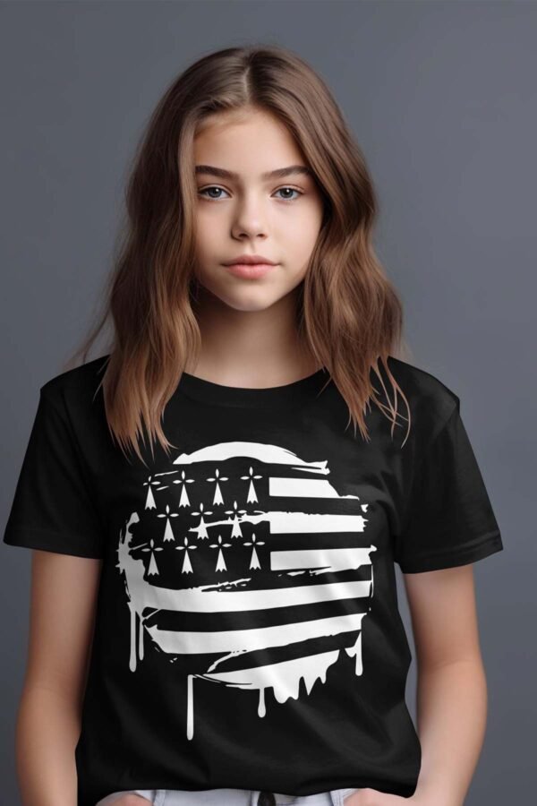 T-shirt Col Rond Fille - Bret