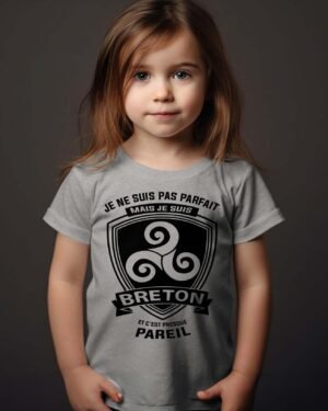 T-shirt Col Rond Fille - Breton