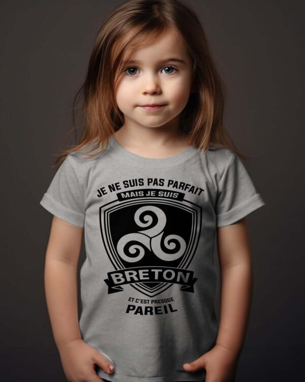 T-shirt Col Rond Fille - Breton