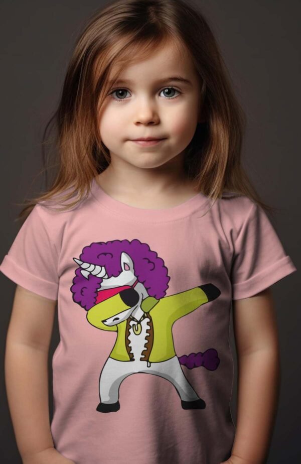 T-shirt Col Rond Fille - DAB IMG4