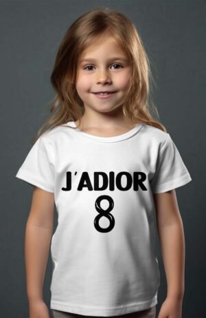 T-shirt Col Rond Fille - J'adior 8
