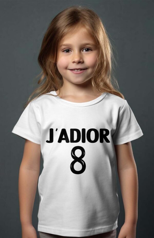 T-shirt Col Rond Fille - J'adior 8