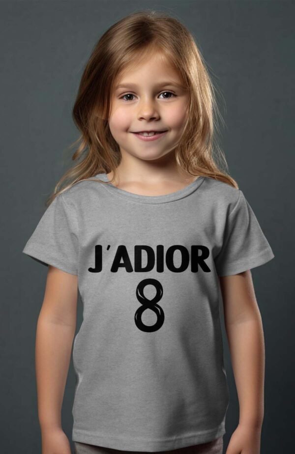 T-shirt Col Rond Fille - J'adior 8