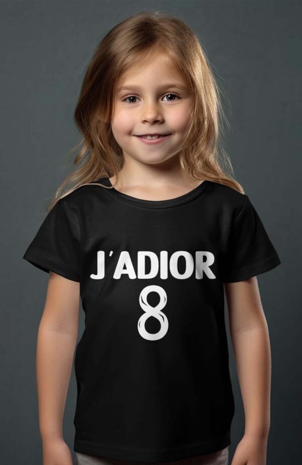 T-shirt Col Rond Fille - J'adior 8